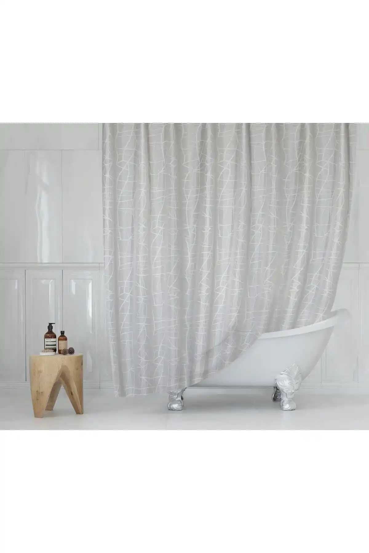 Tropikhome Mermer Desen Banyo Perdesi: Şıklık ve Fonksiyonellik Sunan Modern Tasarım