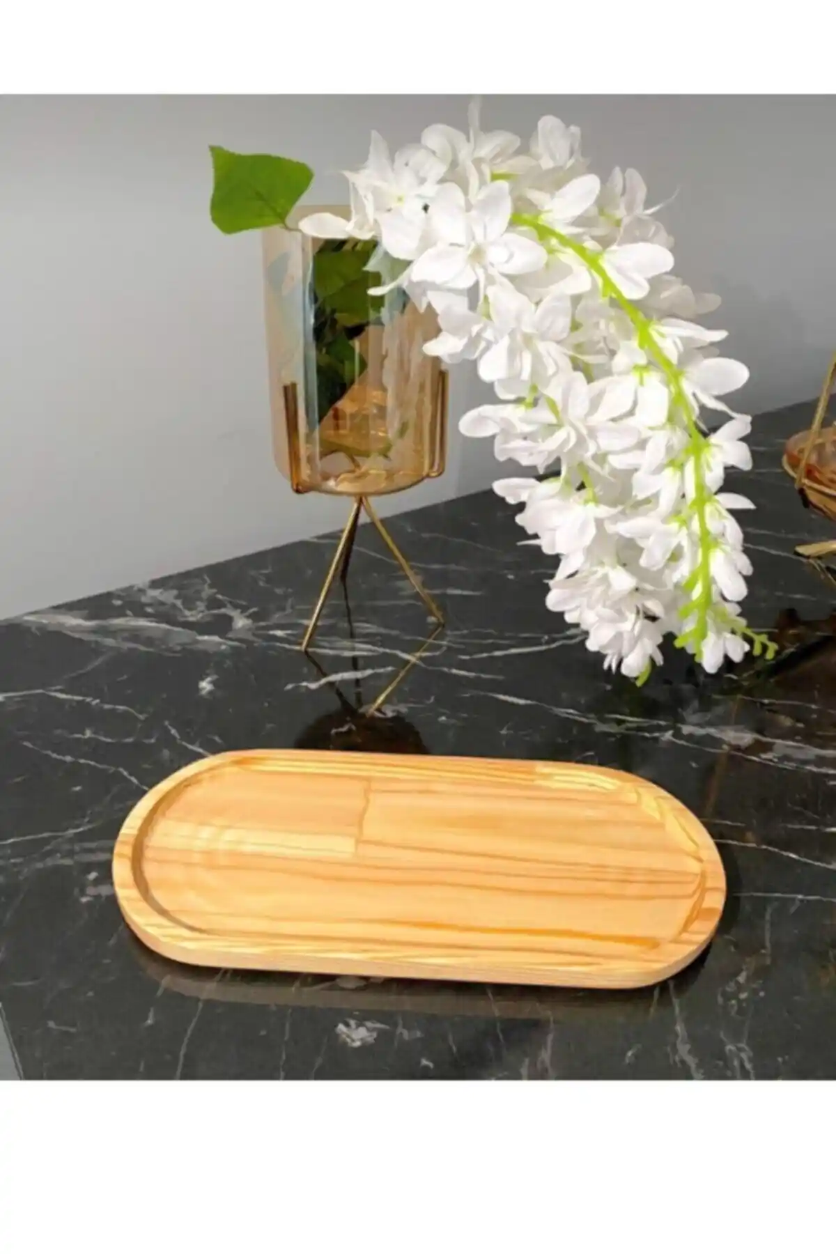 TRUSTMODA Yağdanlık Altlık Standı: Dayanıklı ve Estetik Ahşap Mutfak Aksesuarı