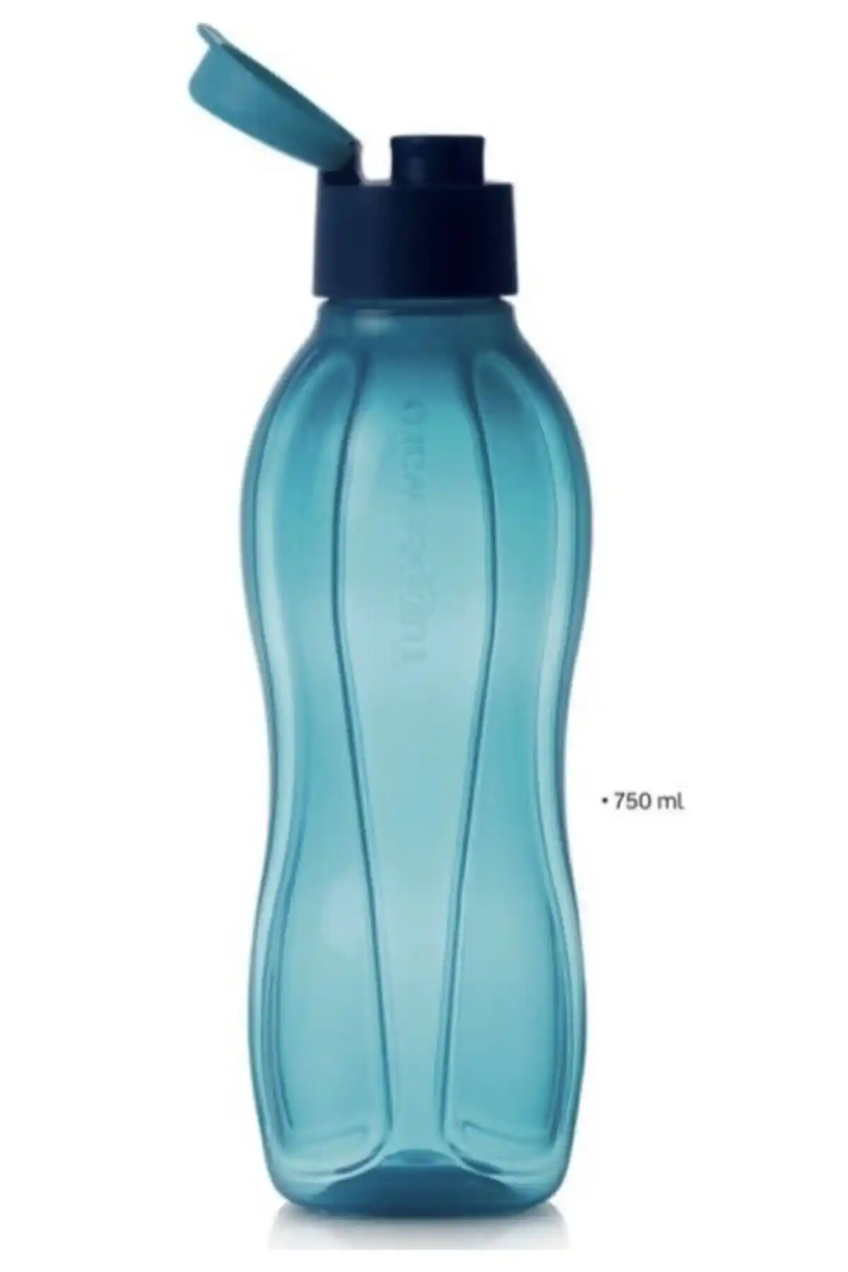 Tupperware Eko Şişe 750 ml Koyu Mavi, Sızdırmaz ve Sağlıklı Taşıma Şişesi