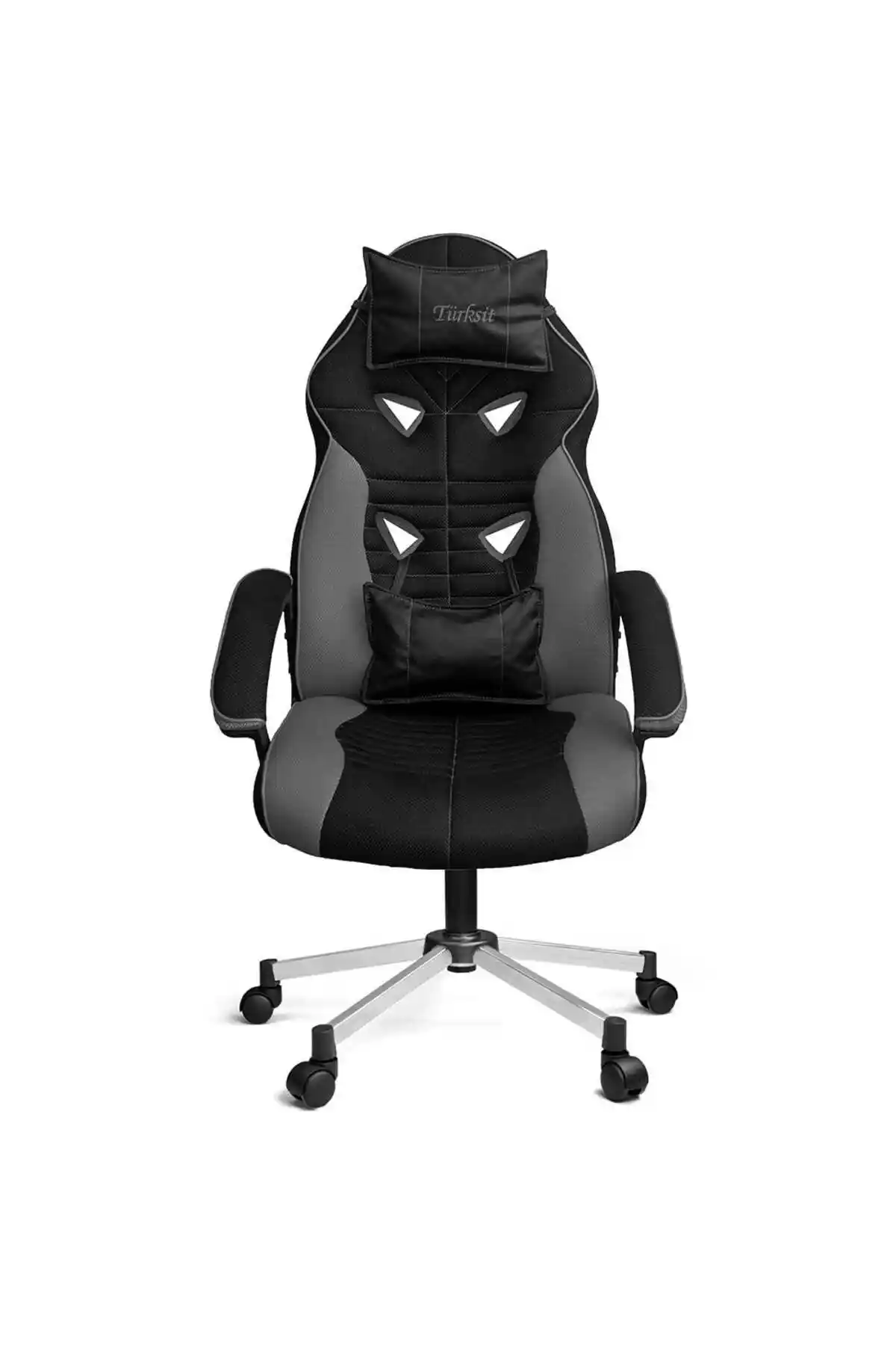 Türksit Çağrı Oyuncu Koltuğu Gri - Ergonomik, Dayanıklı ve Şık Oturma Çözümü