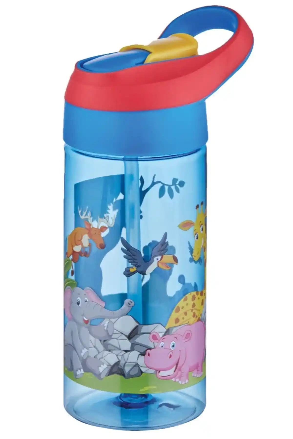 Vagonlife Tritan Kalın Pipetli Okul Suluğu: Çocuklar İçin Güvenli ve Dayanıklı Tasarım