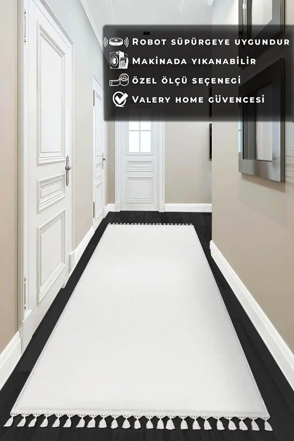 Valery Home VL Comfort Peluş Halı ile Evinize Şıklık ve Konfor Katın