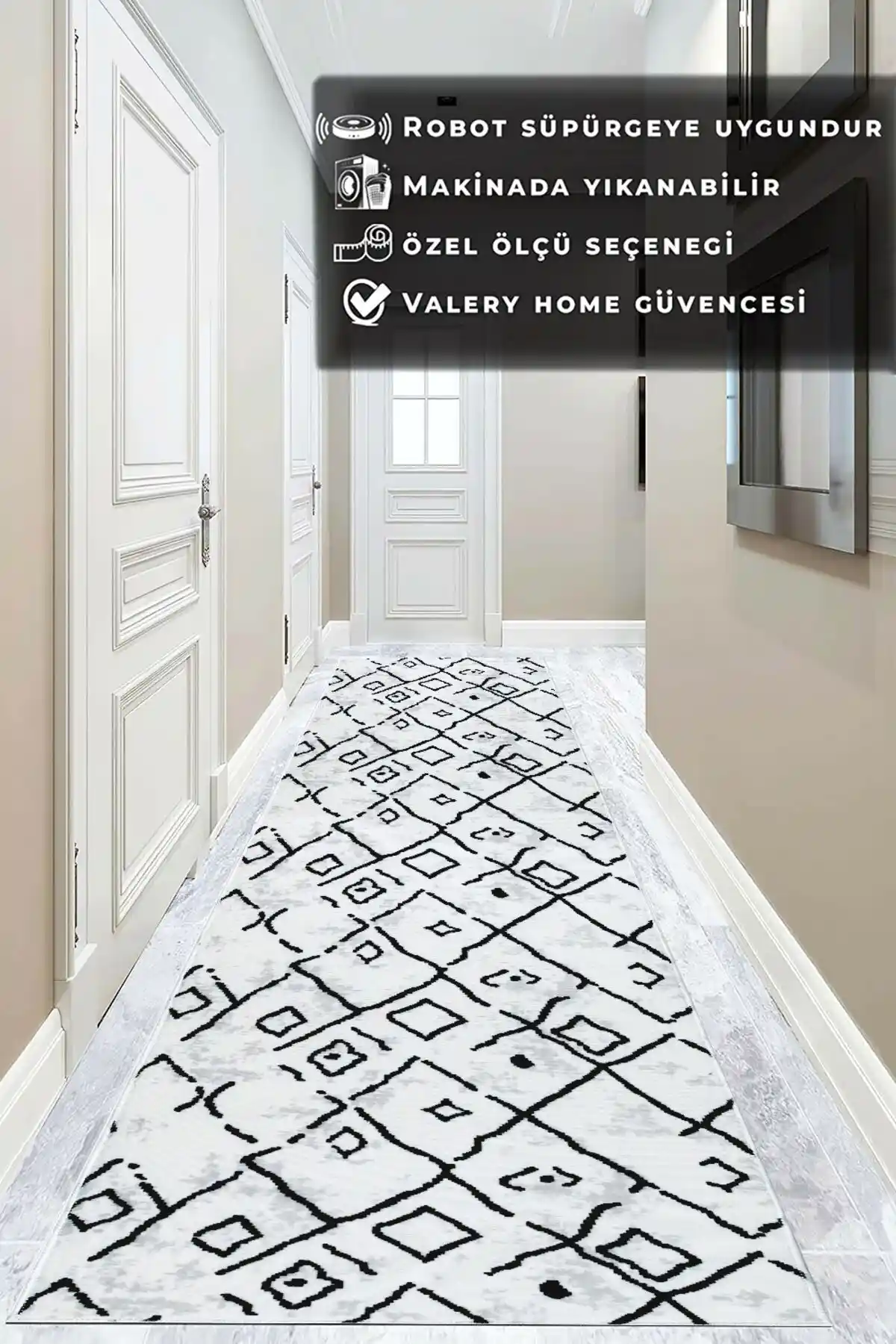 Valery Home Yıkanabilir Kaymaz Tabanlı Halı Yollukları Karşılaştırması