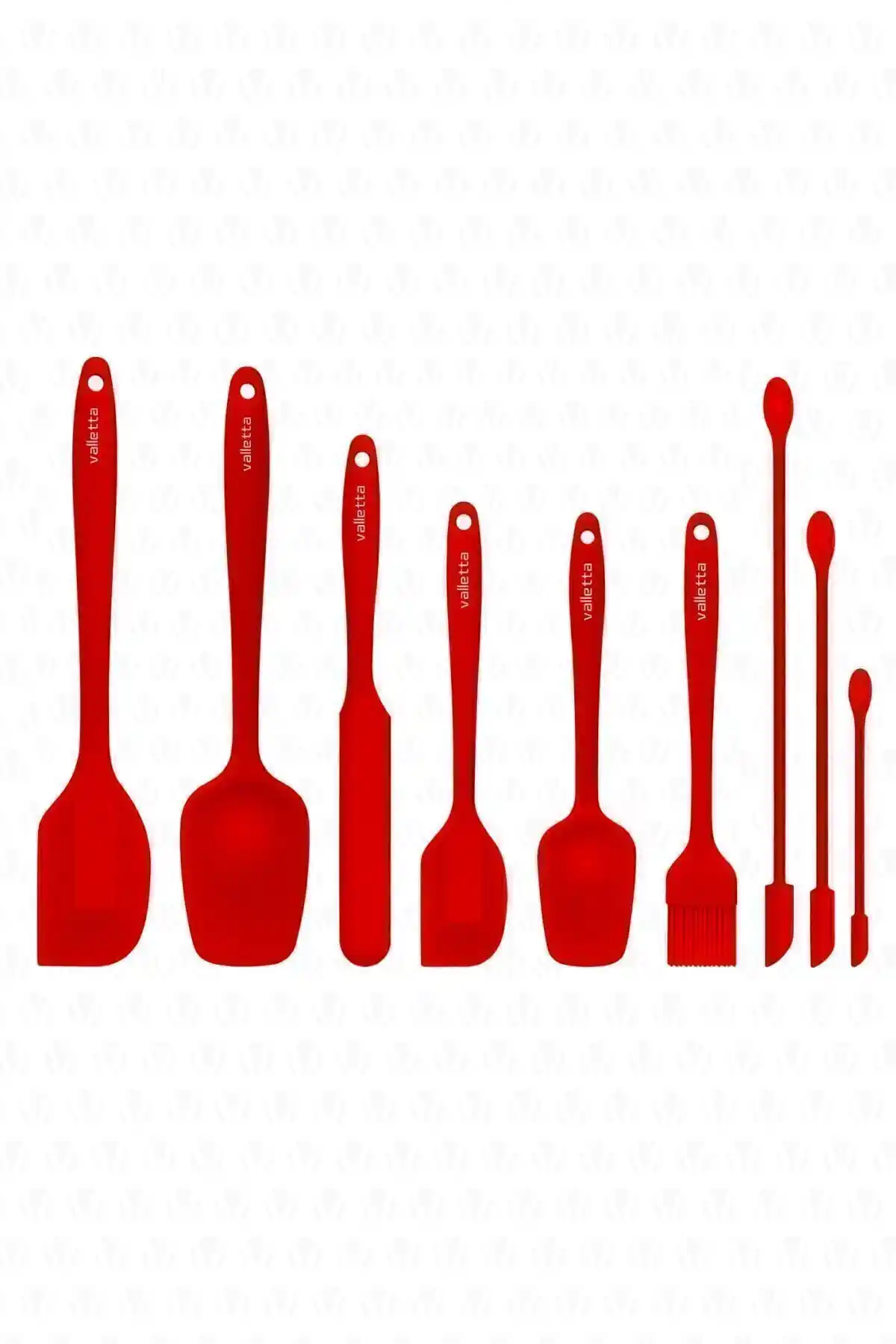 Valletta Drongo Kavanoz Sıyırıcılı Silikon Spatula Seti: Dayanıklı ve Pratik Mutfak Yardımcısı