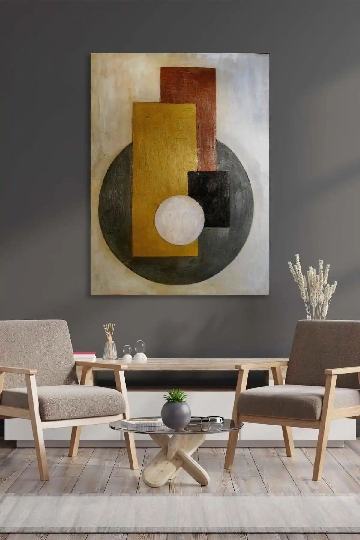 Van Gogh Tarzı Kanvas Duvar Tablosu Modern İç Mekan Dekorasyonu İçin