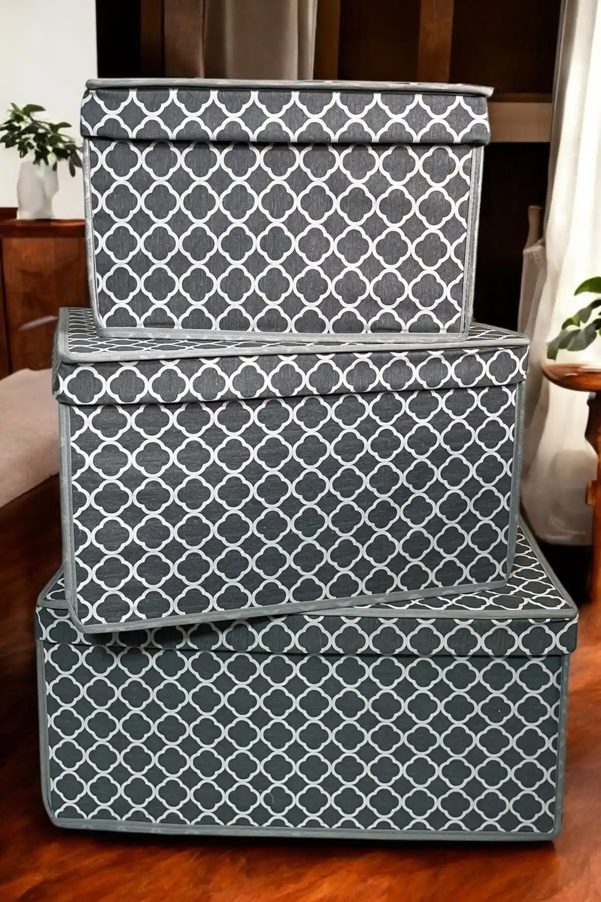 VAYBE 3'lü Oda Toparlayıcı Seti Modern ve İşlevsel Saklama Çözümü