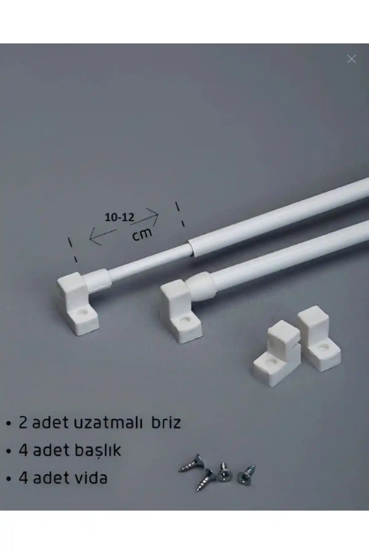 VENARDE CONCEPT Briz Çubuğu Kelebek Perde Çubuğu Modern ve Dayanıklı Tasarım Özellikleriyle