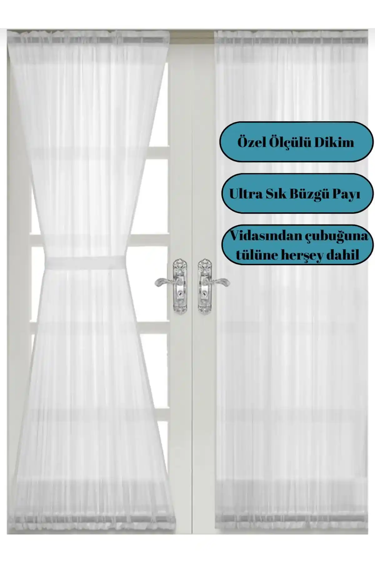 Venarde Concept Briz Kelebek Grek Perde: Estetik ve Dayanıklı İç Mekân Dekorasyonu