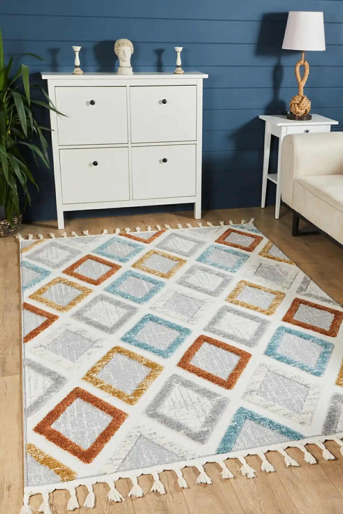 Venucci Quincey Bukleli Halı: Modern Tasarım ve Yüksek Konfor ile Çocuk ve Oturma Odaları İçin