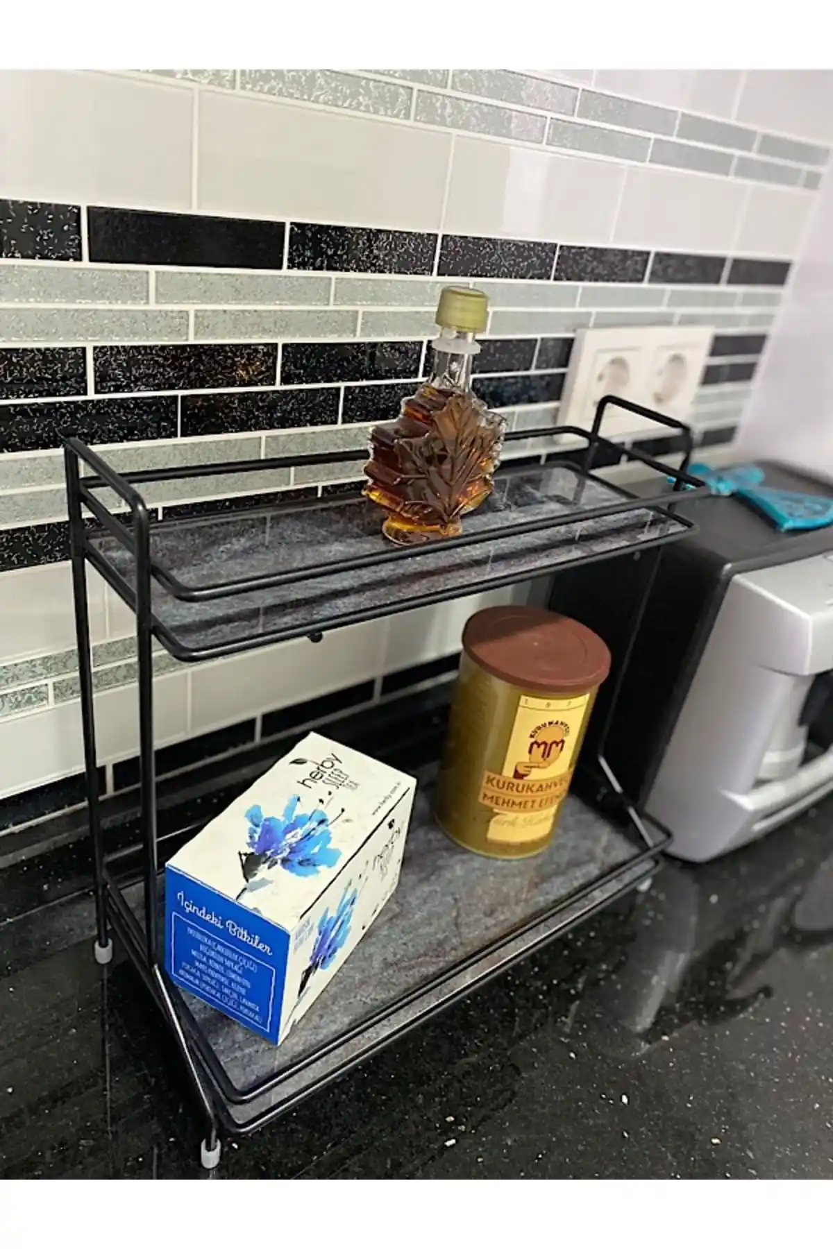 Venüs Siyah Banyo Düzenleyici: Modern ve Dayanıklı Çok Amaçlı Organizasyon Çözümü