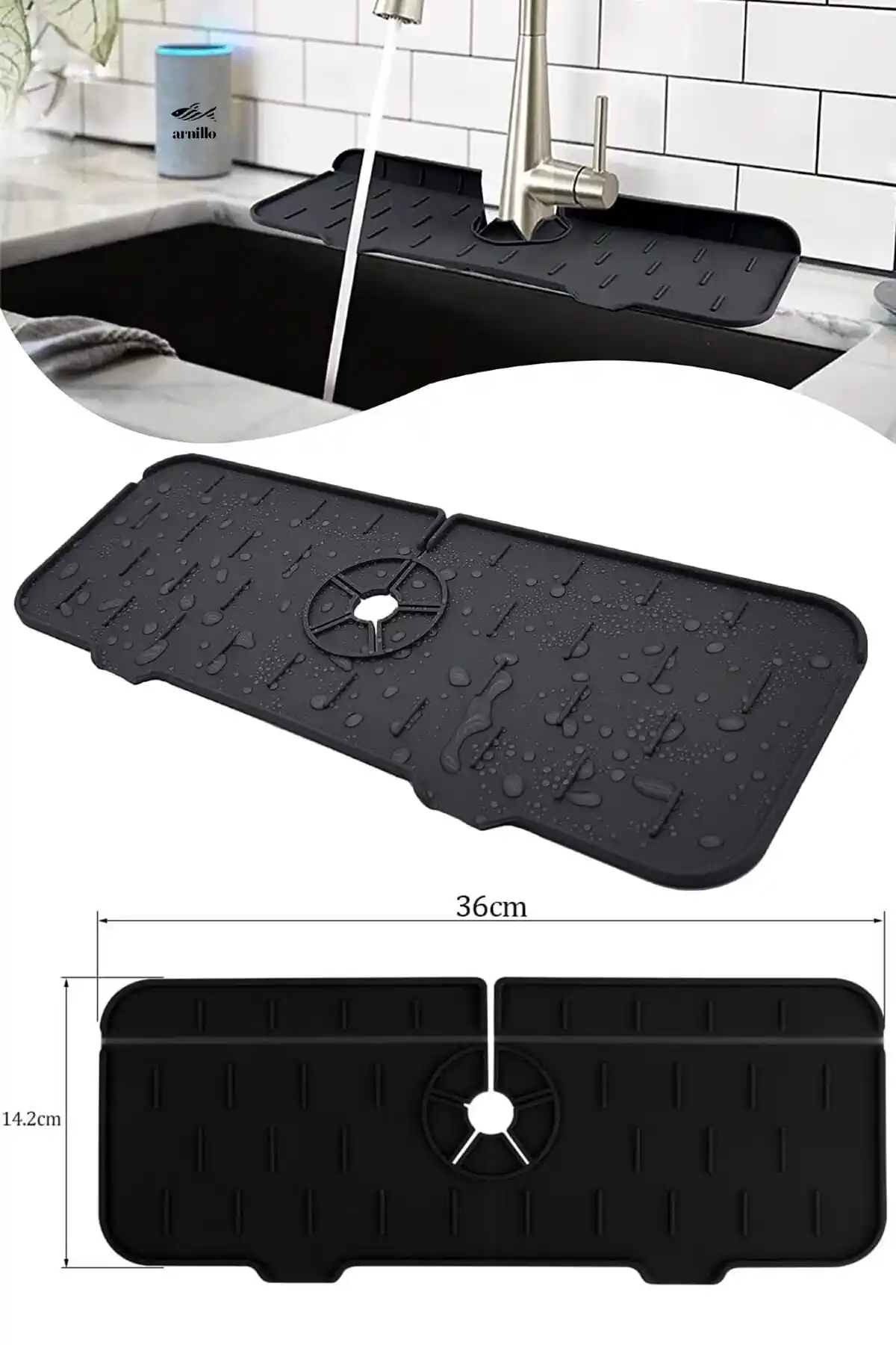 Vigentino Su Tutucu Musluk Matı: Mutfak ve Banyo Hijyenini Artıran Yenilikçi Tasarım