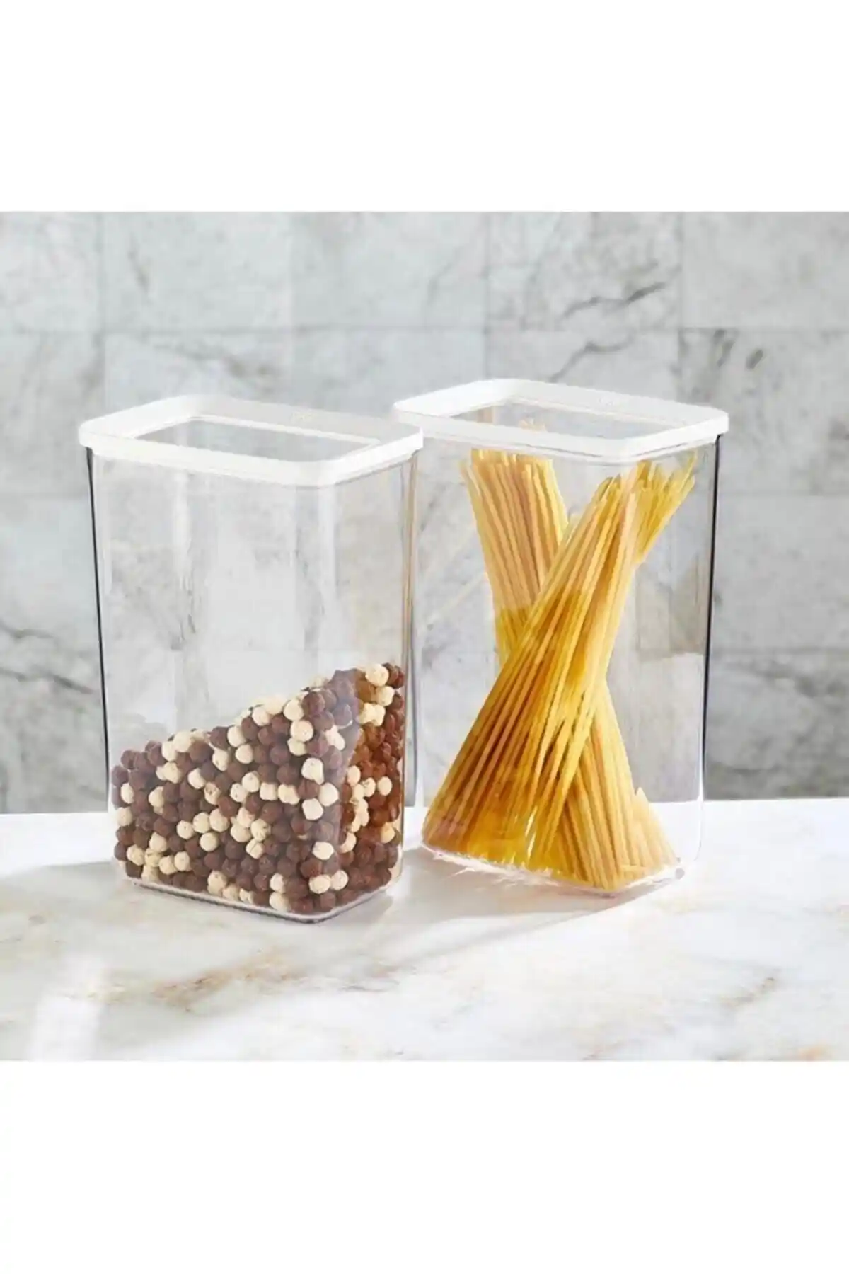 Vip Ahmet Dikdörtgen Saklama Kabı Seti Geniş Kapasiteli Pratik ve Şık Depolama Çözümü