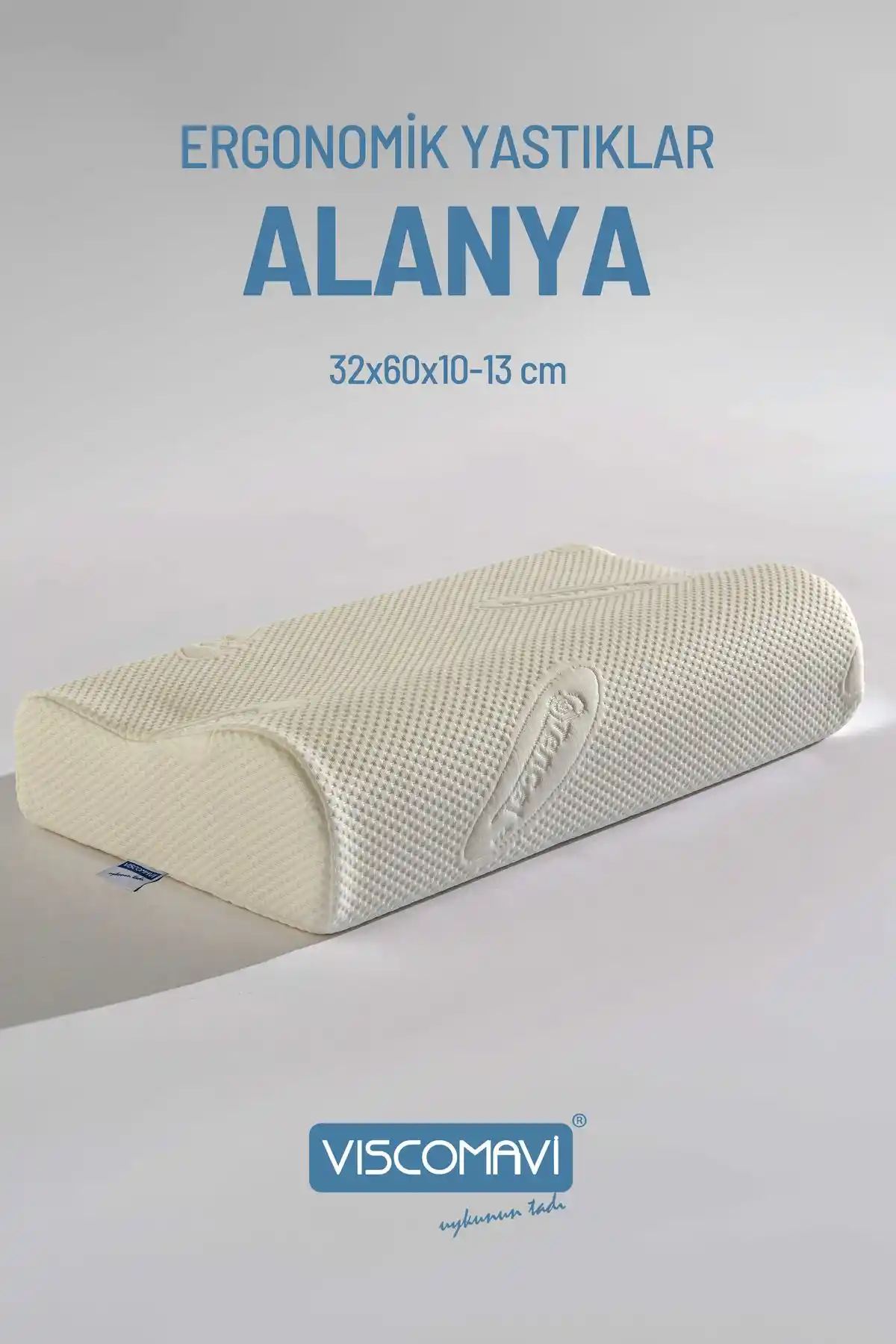 Viscomavi Alanya Ergonomik ve Ortopedik Visco Yastık ile Sağlıklı ve Konforlu Uyku Deneyimi