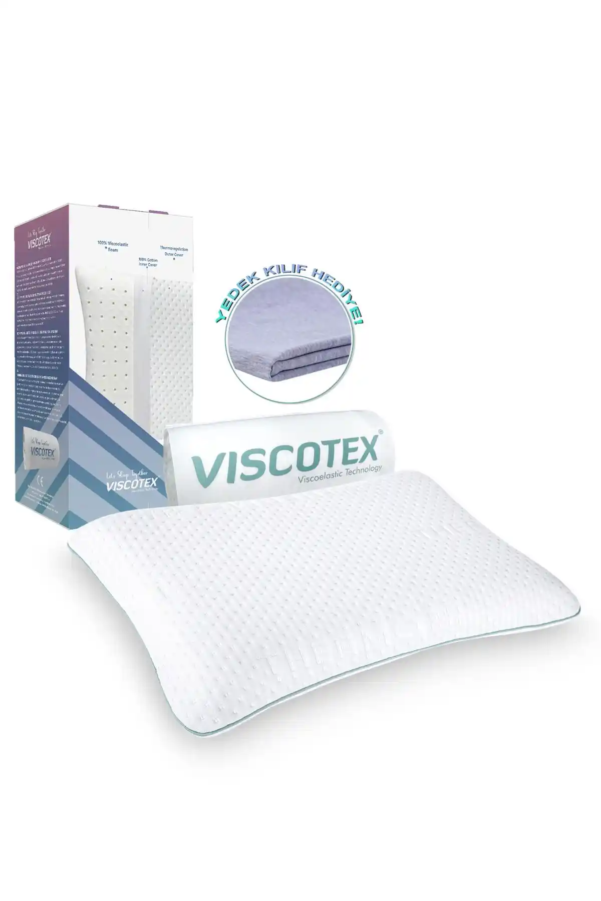 Viscotex Visco Ortopedik Bebek Yastığı: Ergonomik ve Konforlu Uyku Destek Ürünü