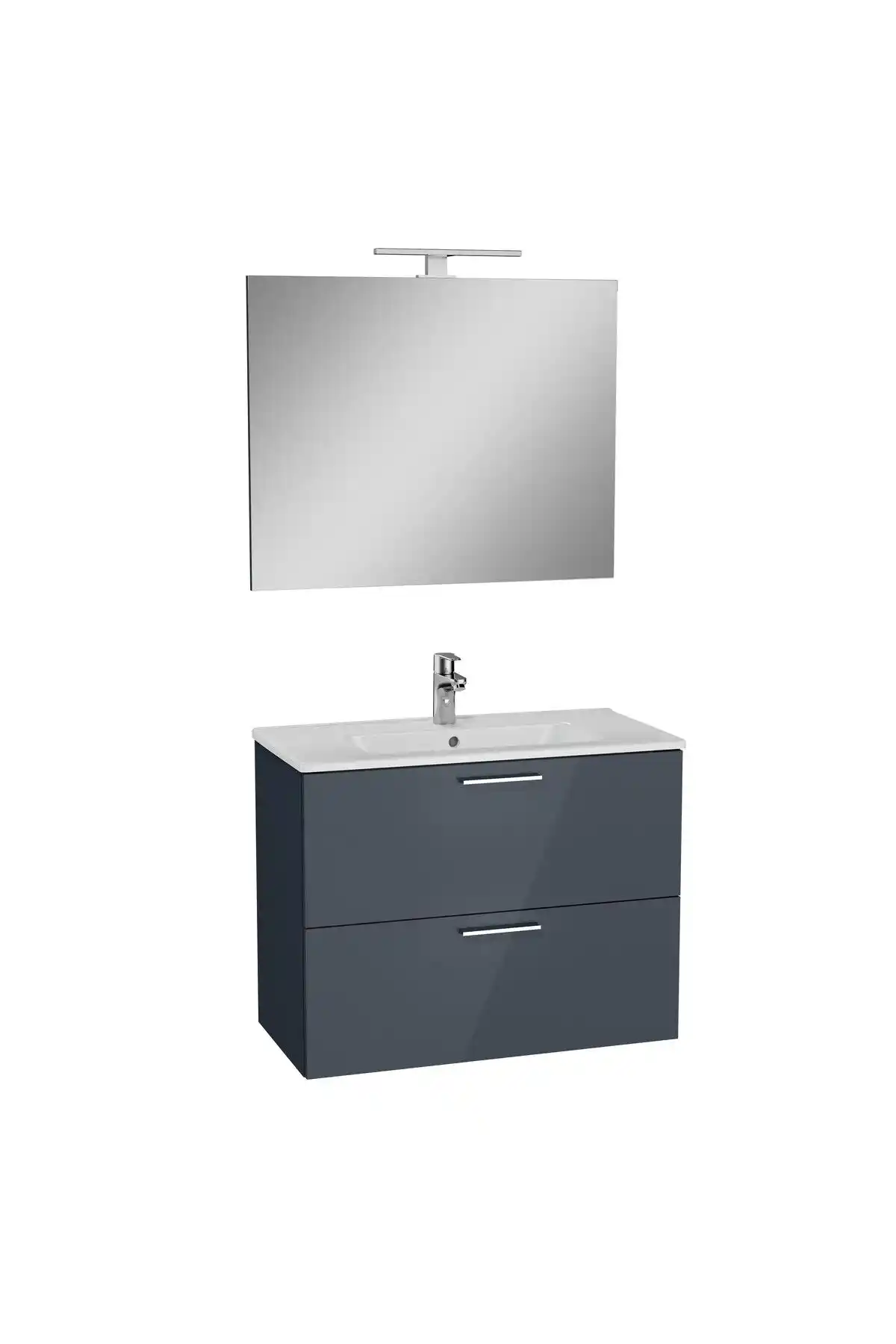 VitrA Mia 75100 Banyo Dolabı Seti: Modern ve Şık Tasarım ile Fonksiyonel Kullanım