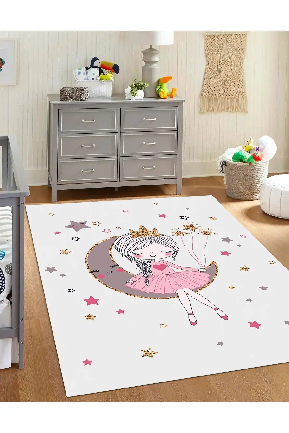 VİVİCA Dijital Baskı Kaymaz Tabanlı Çocuk Odası Halısı Özellikleri ve Avantajları