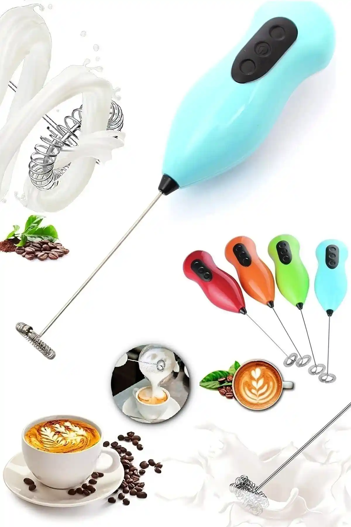 WAPPA Mini Mikser Kahve Süt Köpürtücü: Pratik ve Hafif Kahve Hazırlama Çözümü