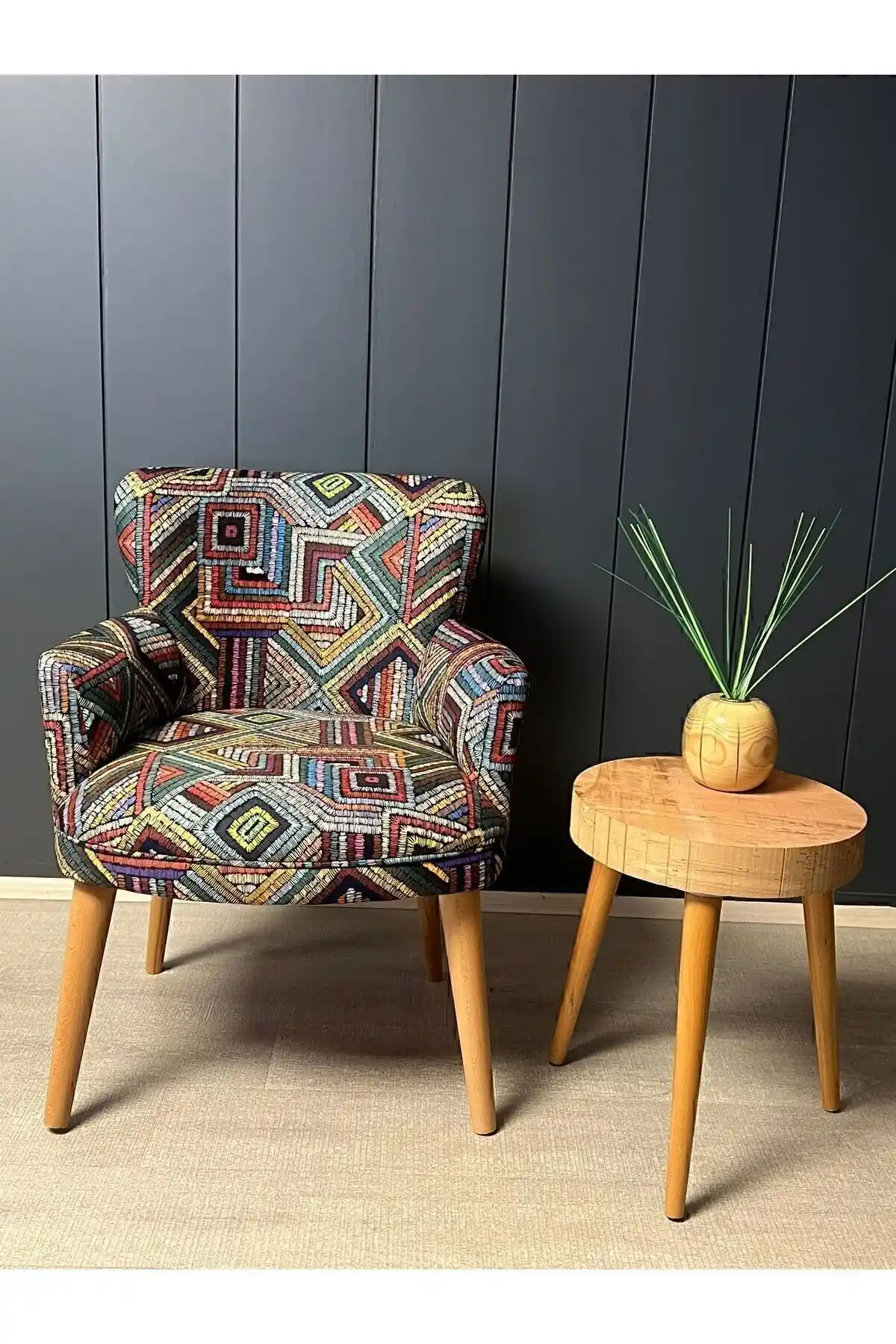 WATERYBROOK Berjer Tekli Koltuk - Modern ve Şık Tasarım ile Konfor Sunar