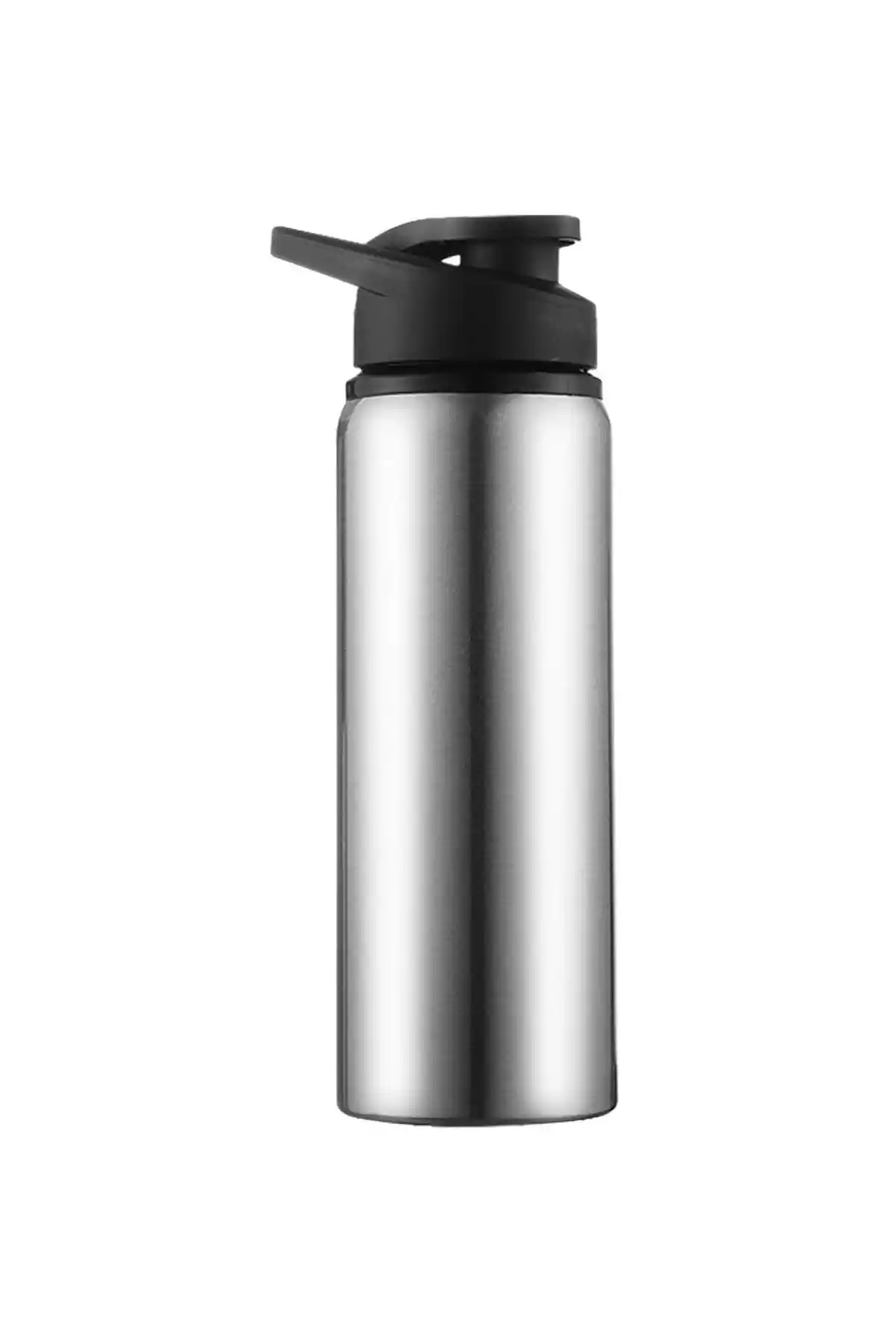 Weather Forecast Siyah Paslanmaz Çelik Sporcu Matara 700 ml Hafif ve Dayanıklı Tasarım