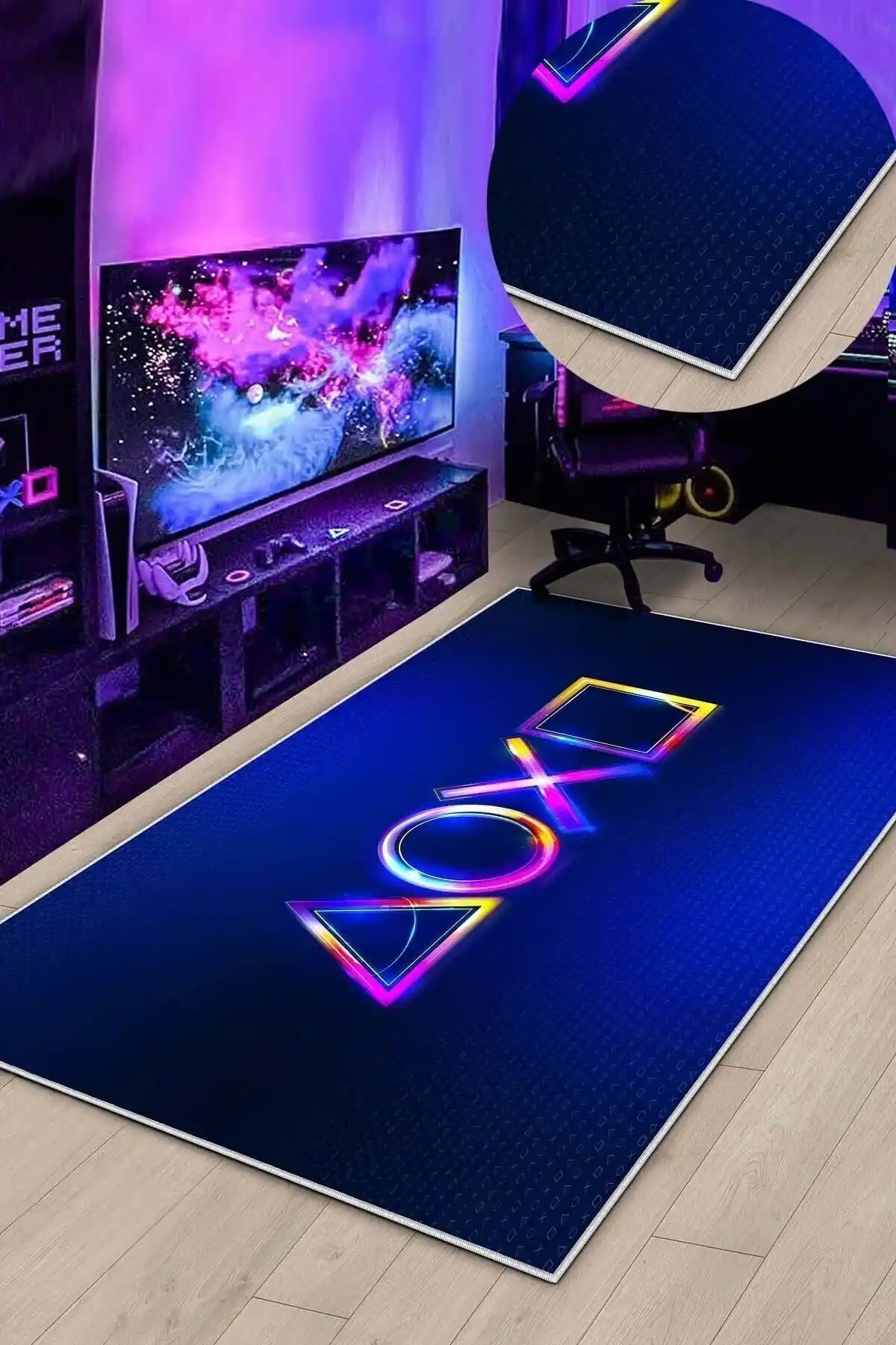 West Home Gamer Halısı: Modern Tasarım ve Dayanıklılık ile Çocuk Odalarına Uygun Halı Seçenekleri