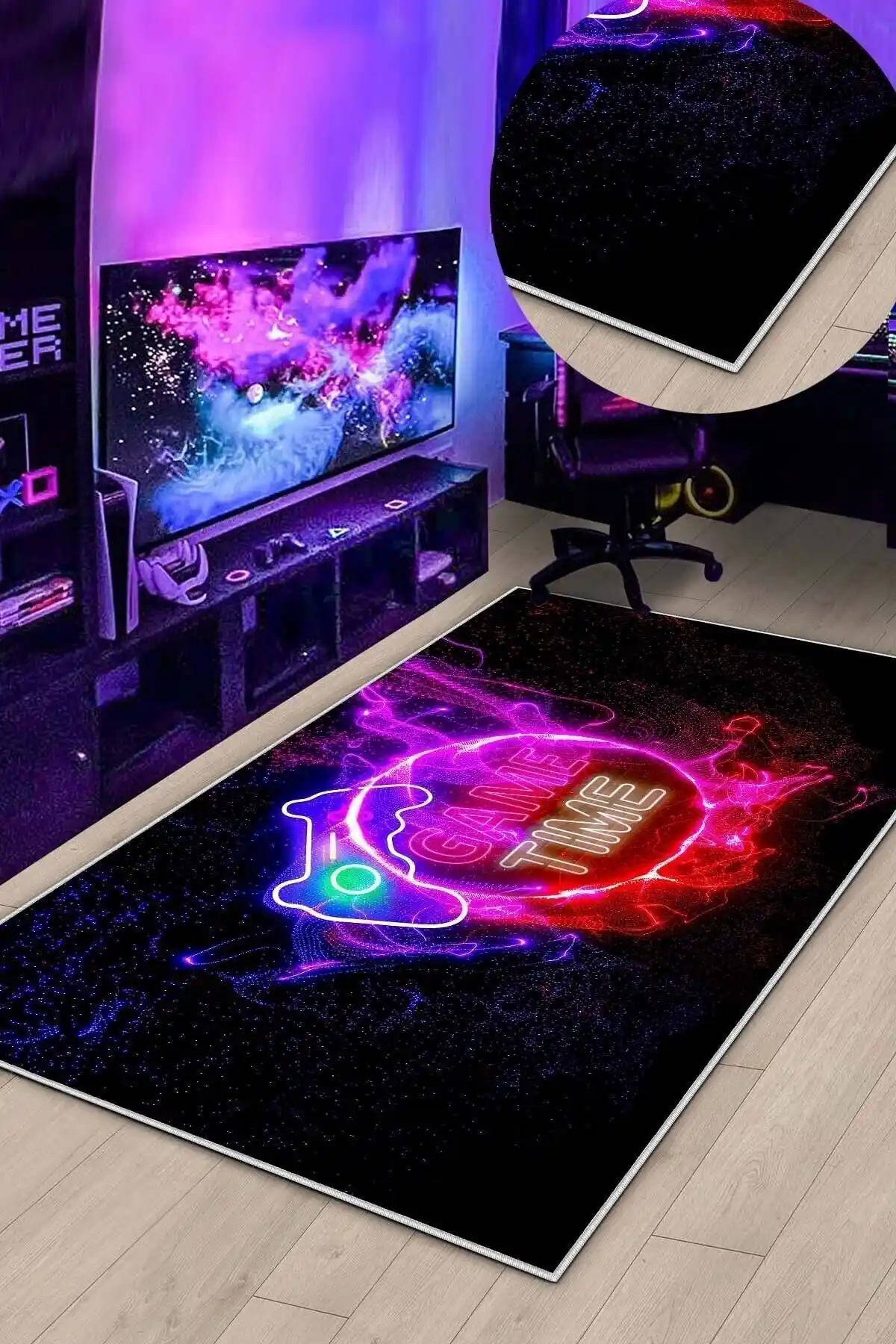 West Home Gamer Halısı: Modern Tasarım ve İşlevsellik Sunan Çocuk Odası Halısı