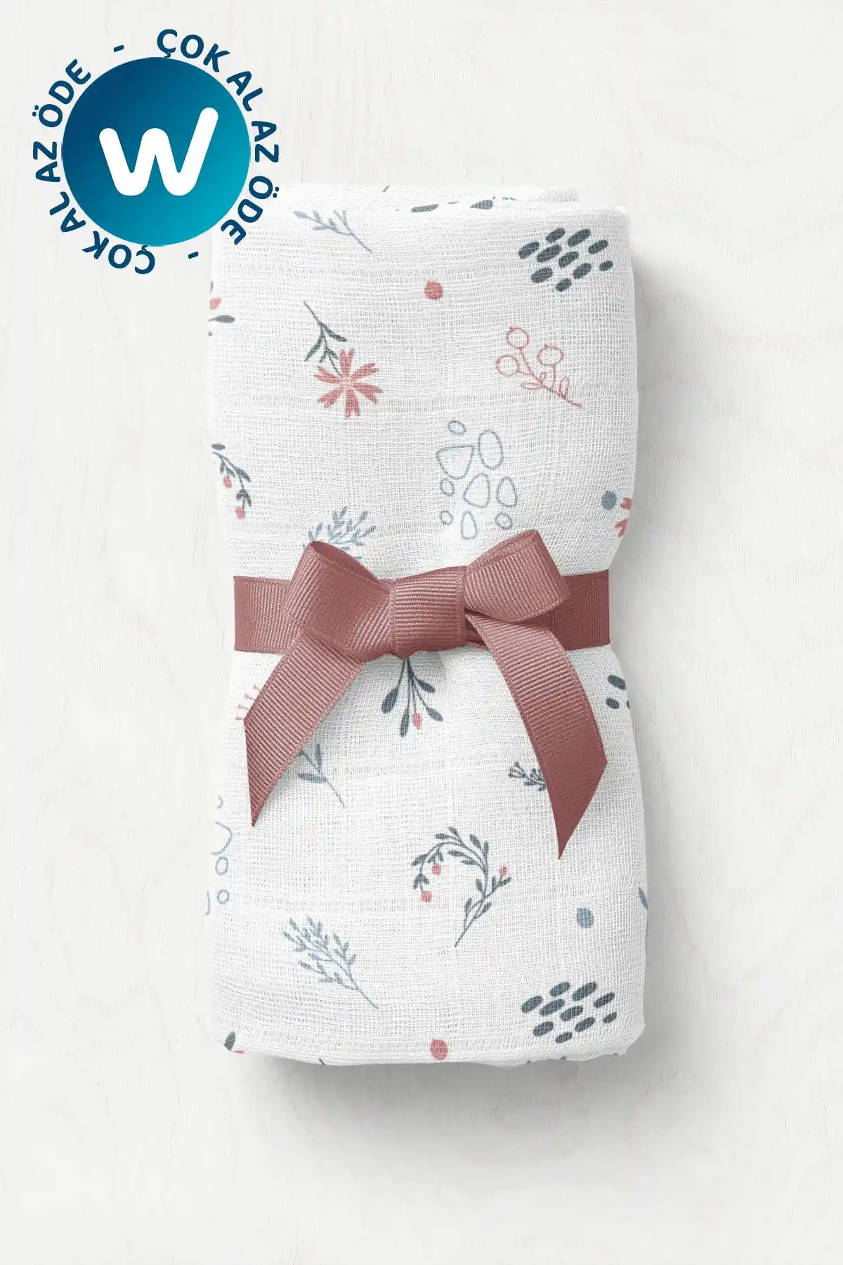 Wheeppo Çok Amaçlı Müslin Bebek Battaniyesi Karşılaştırması: Floral ve Gökkuşağı Modelleri