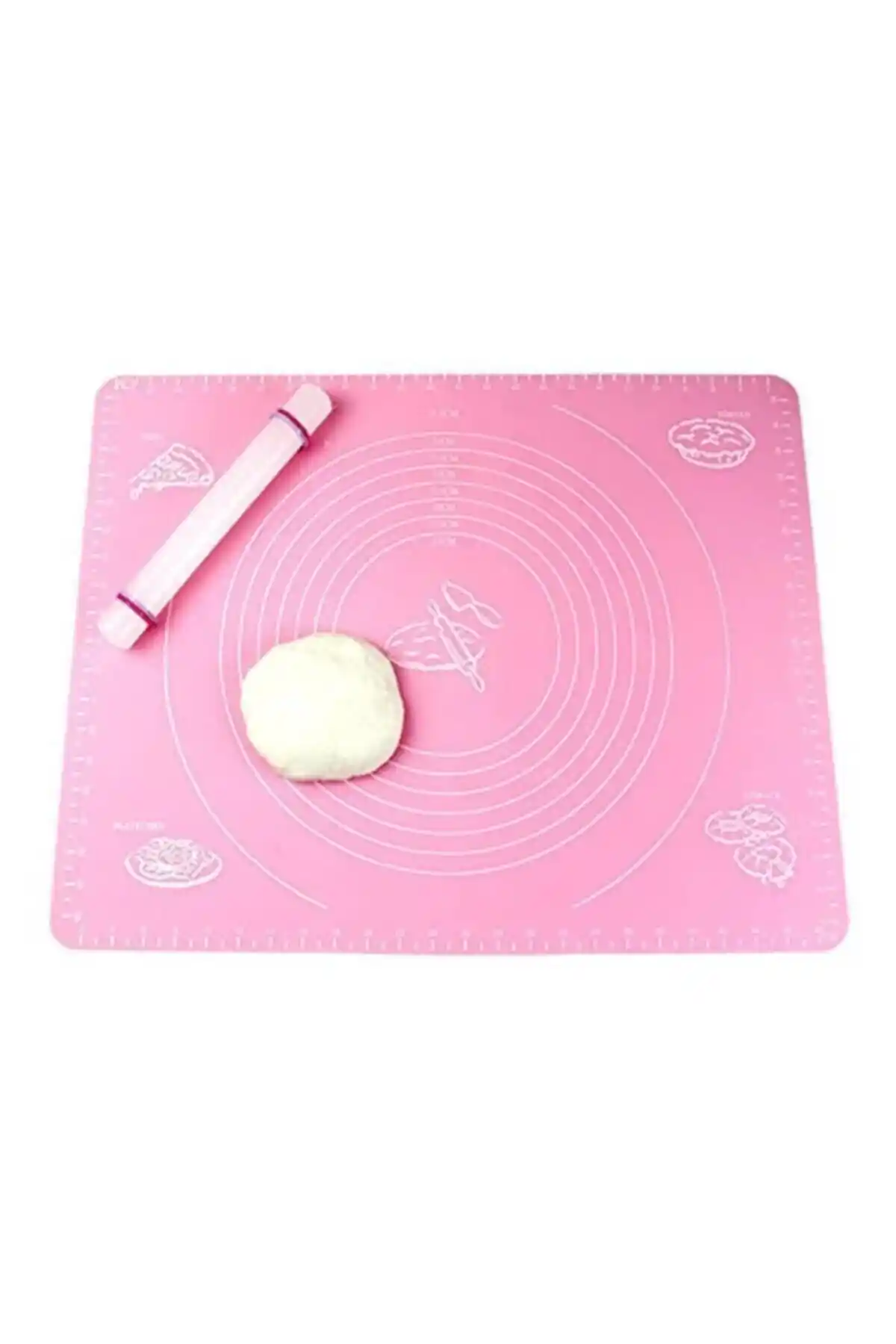 YAKUT Büyük Boy Silikon Hamur Açma Matı: Mutfakta Pratik ve Hijyenik Çözüm