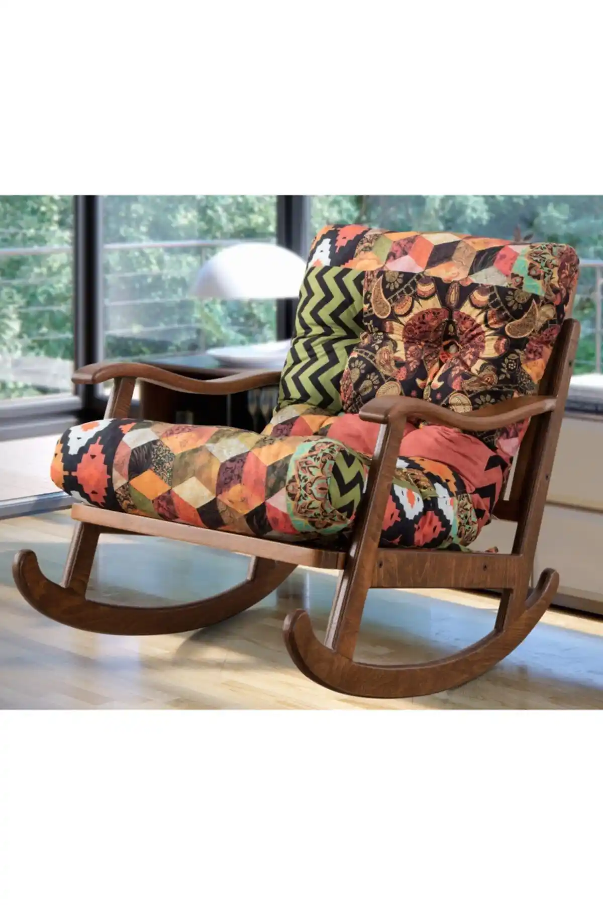 YASÜ Sallanan Sallanır Koltuk: Modern ve Retro Tarzda Dayanıklı Dış Mekan Oturma Ürünü