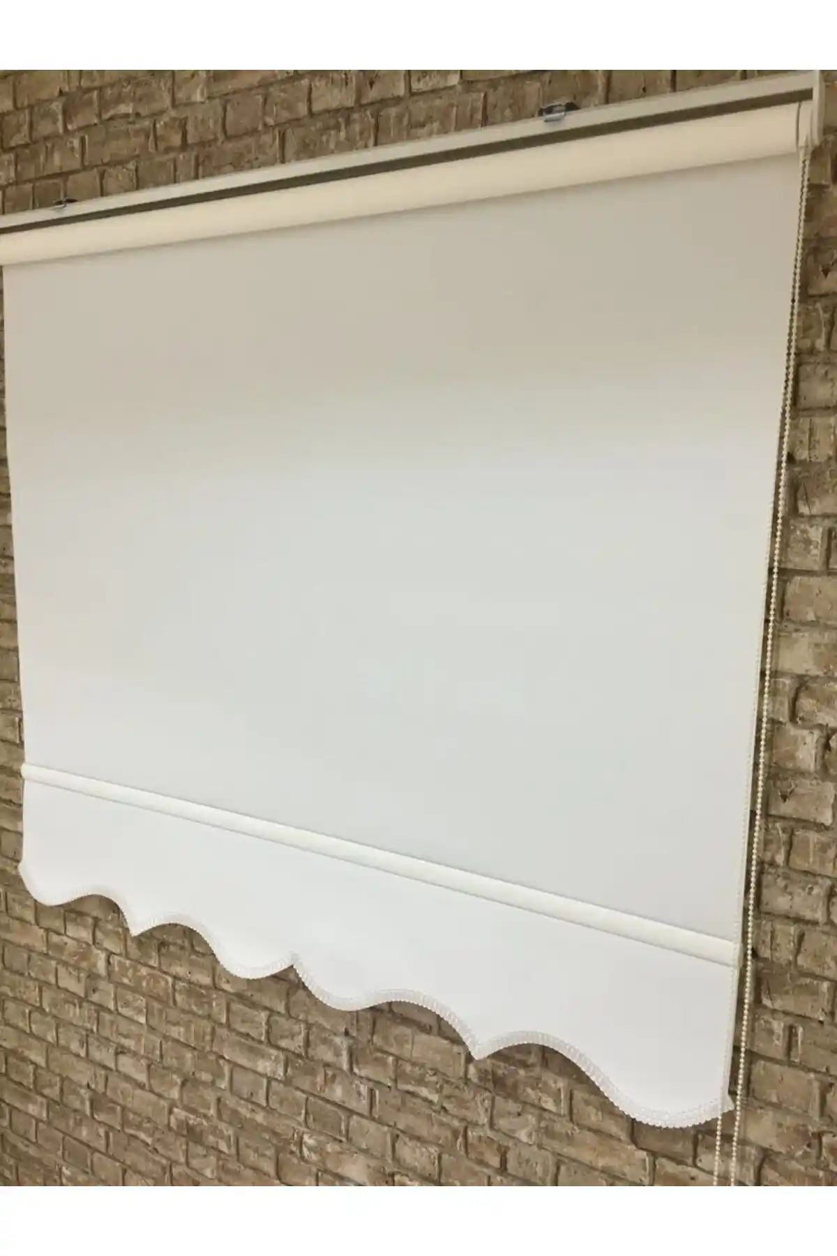 YAZAR HOME Etekli Leke Tutmaz Stor Perde: Modern ve Dayanıklı Dekoratif Seçenek