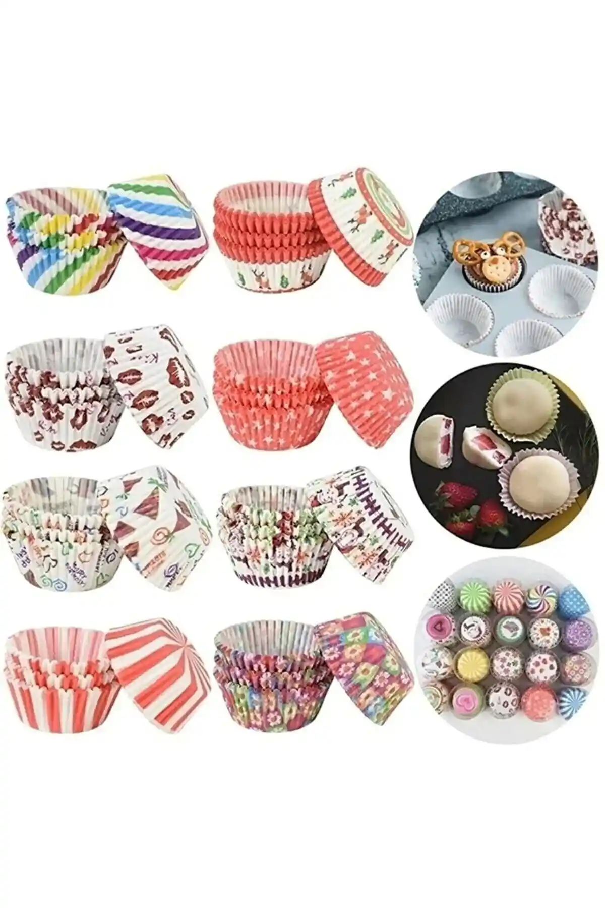 Yenigeldi 200 Renkli Muffin Cupcake Kalıpları ile Profesyonel Pişirme Deneyimi