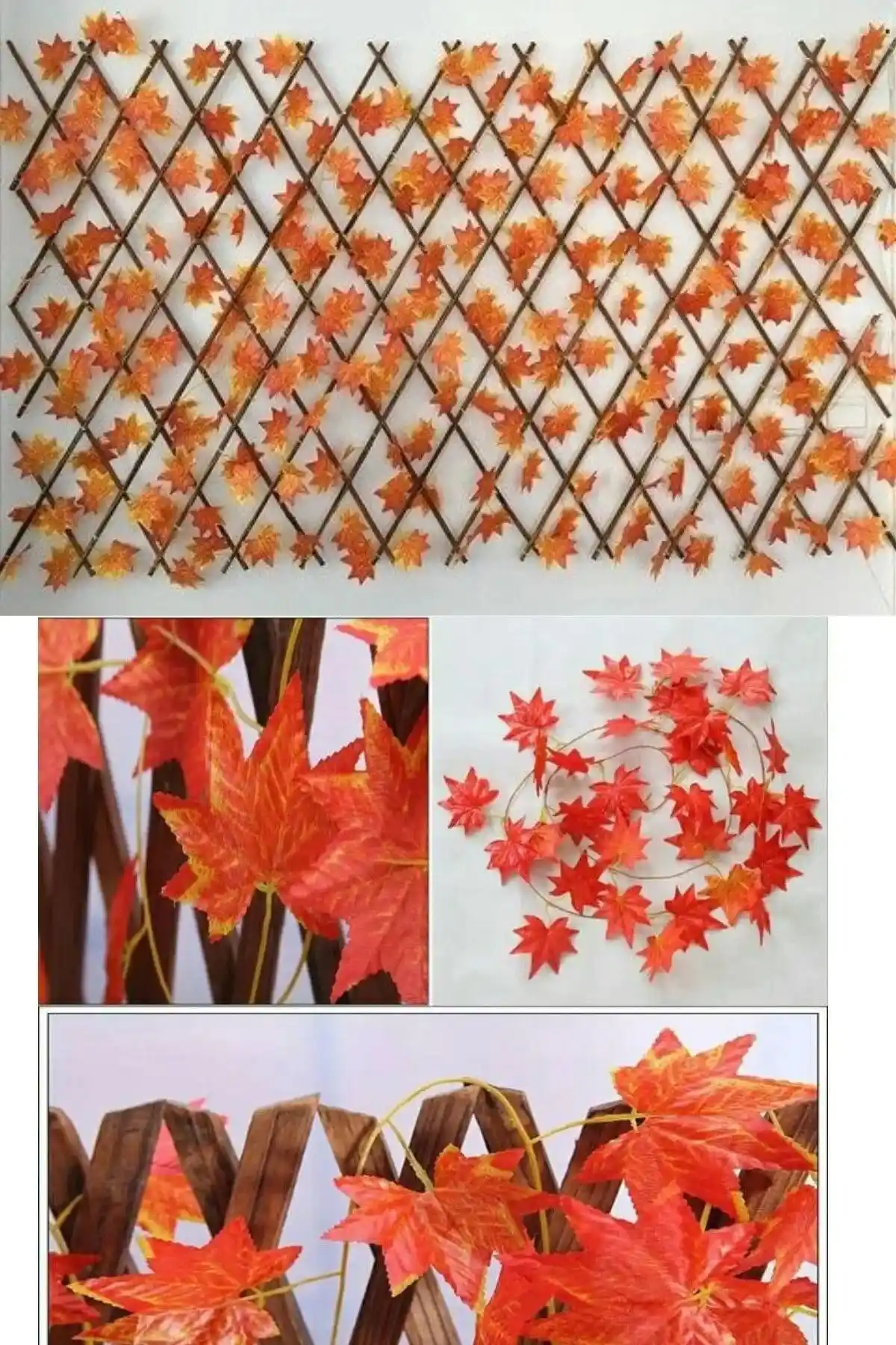 Yeşil Yapraklı Akordiyon Çit: Estetik ve Fonksiyonellik Sunan Çok Amaçlı Dekoratif Çözüm