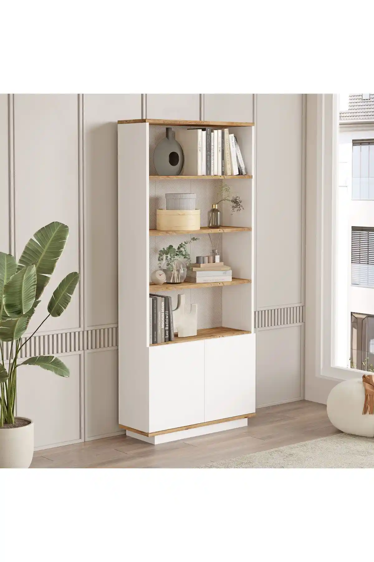 Yurudesign Future Kitaplık Rafı: Modern ve Dayanıklı Tasarım ile Şık Depolama Çözümü