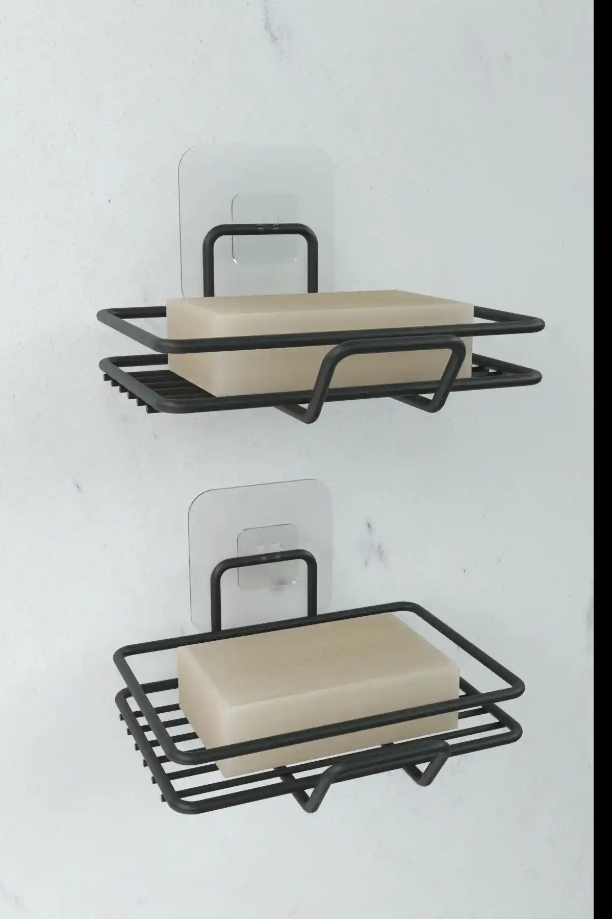 Zabata Siyah Metal Sabunluk Seti: Modern ve Dayanıklı Banyo Mutfak Aksesuarları