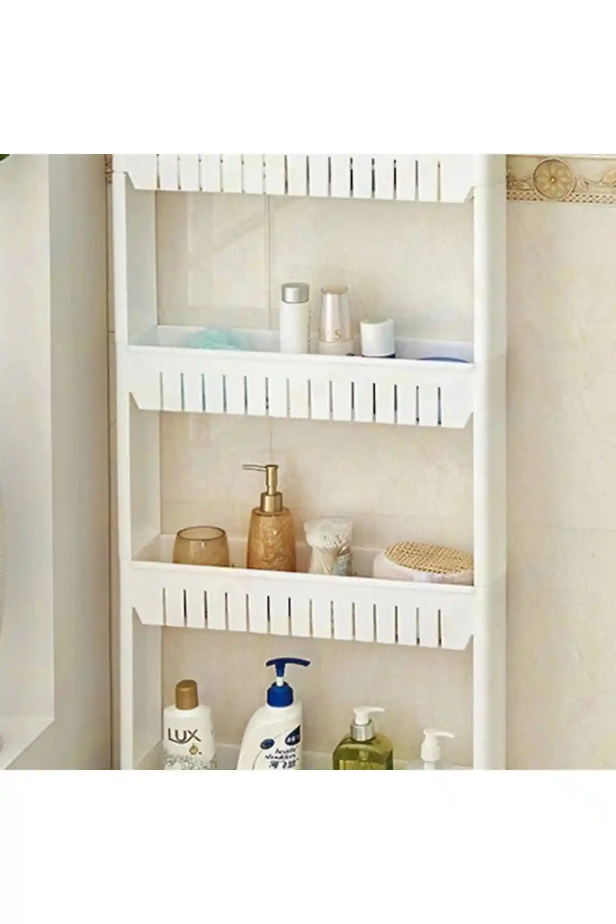 Zambak Çok Amaçlı Tekerlekli Raf: Fonksiyonel ve Estetik Dar Alan Çözümü