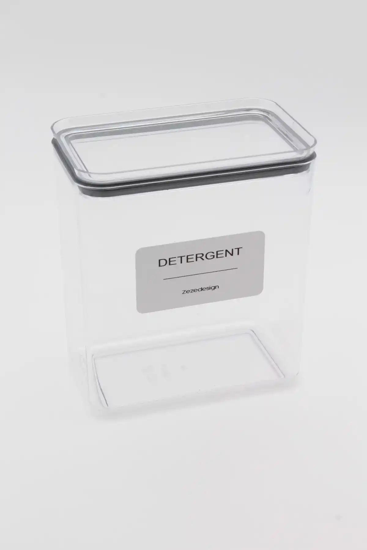 ZezeDesing Mika Deterjan Kutusu 2900ml Şık ve Dayanıklı Temizlik Aksesuarı