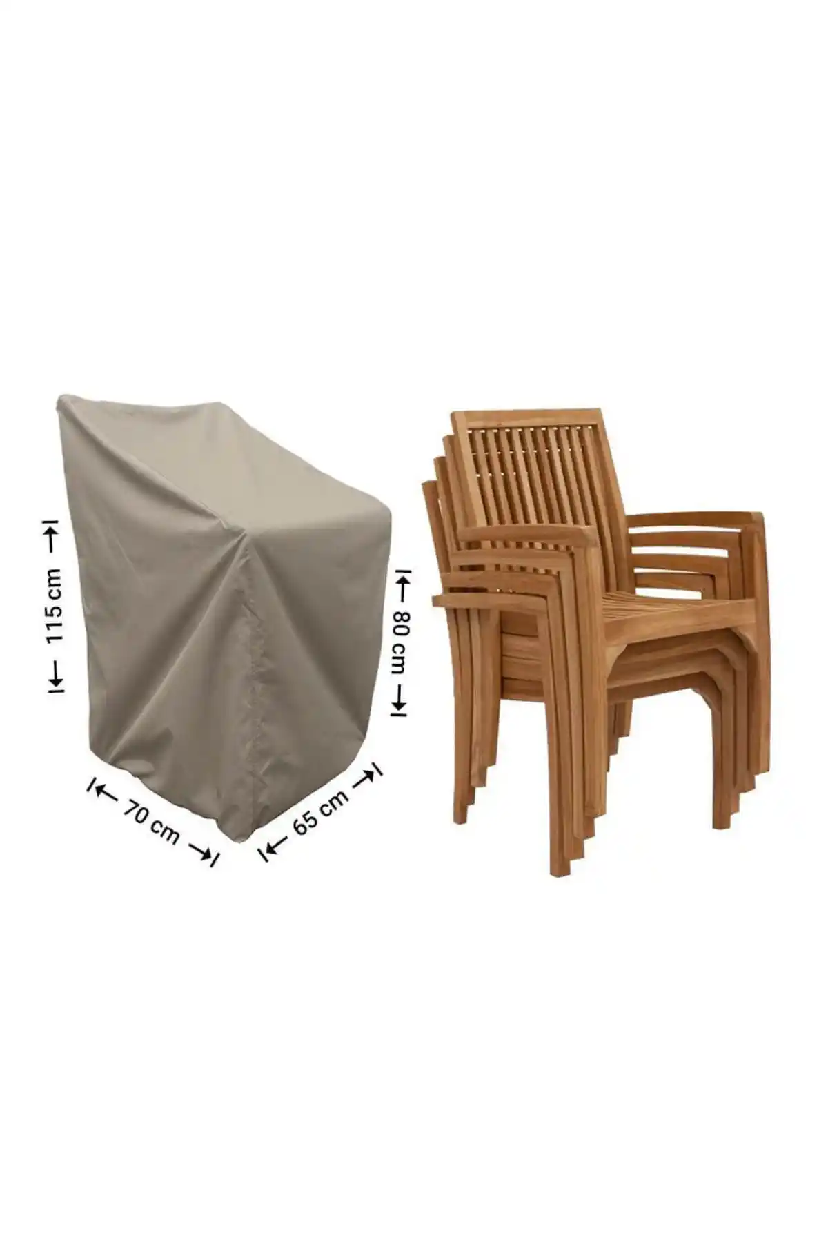 Zifona Bahçe Mobilya Sandalye Koruma Kılıfı: Uzun Ömürlü ve Kolay Kullanımlı Çözüm