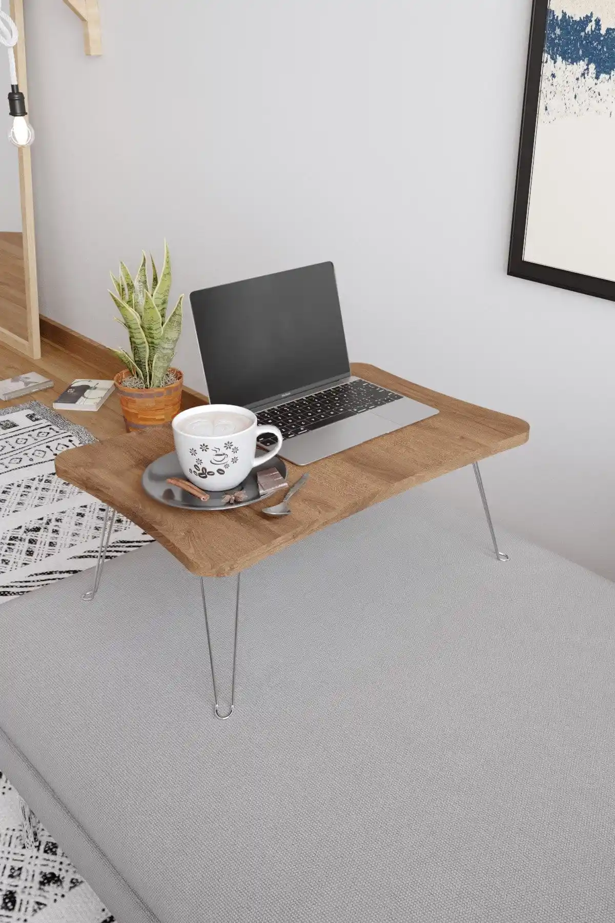 Zuesse Dizayn Taşınabilir Katlanır Masa: Ergonomik ve Şık Çözüm