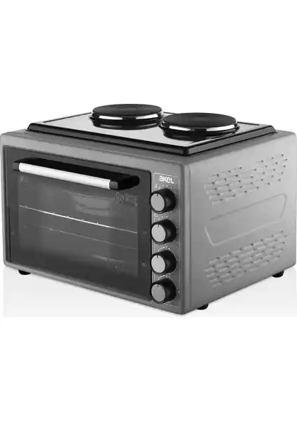Akel AF382 Plateli Midi Fırın: Çok Fonksiyonlu ve Geniş Kapasiteli Mutfak Çözümü