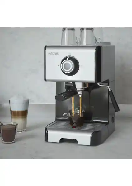 Altus AL 4933 ES Espresso Makinesi: Modern Tasarımı ve Profesyonel Özellikleriyle Evde Kahve Keyfi