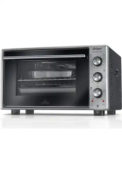 Arzum AR2002 Cookart Maxi: Geniş Kapasiteli ve Modern Tasarımlı Güçlü Fırın