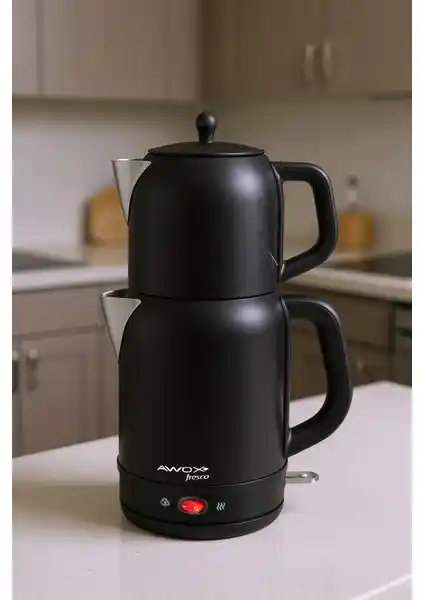 Awox Fresco 2'si 1 Arada Paslanmaz Çelik Çay Makinesi ve Su Isıtıcı Özellikleri ve Kullanım Avantajları
