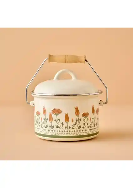 Bella Maison Tulip Emaye Bakraç 2 lt şık ve dayanıklı mutfak gereci