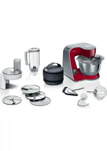 Bosch MUM5X720 1000W Güçlü ve Çok Yönlü Paslanmaz Çelik Mutfak Şefi Özellikleri