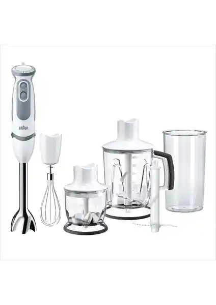Braun MQ5245WH Multiquick 5 Vario el blender seti yüksek performanslı mutfak çözümü