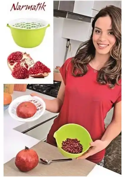 Cansa Narmatik Pratik Nar Dökücü ile Nar Ayıklama Sürecini Kolaylaştırın ve Zaman Kazanın