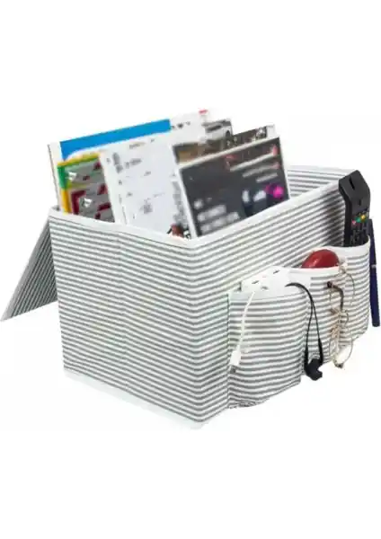 Cansa Pratik Bölmeli Başucu Düzenleyici Organizer Yatak Odası İçin Şık ve Dayanıklı Çözüm