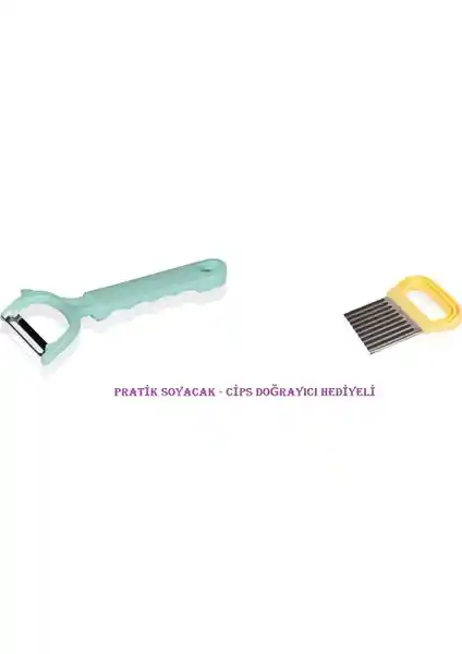 Cansa Pratik Soyacak ve Cips Doğrayıcı ile Mutfakta Kolay ve Güvenli Hazırlık