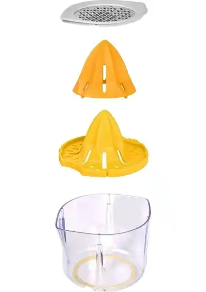 Çok Fonksiyonlu 4'ü 1'li Narenciye Sıkacak ve Rendeleme Aleti - Pratik ve Dayanıklı Mutfak Aracı