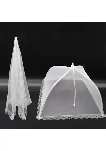 Dış Mekanlar İçin Yiyecek Koruma Şemsiyesi Güvenli ve Pratik Kullanım