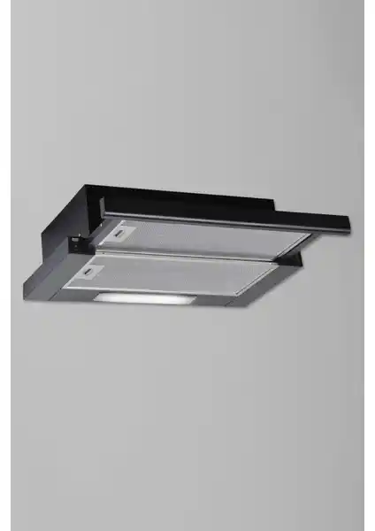 Exep F5 Siyah Ekran Sürgülü Aspiratör Modern Mutfaklar İçin Yüksek Performanslı Çözüm